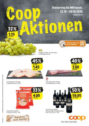 Catalogue Coop - 22.10.2026 - 28.10.2026.