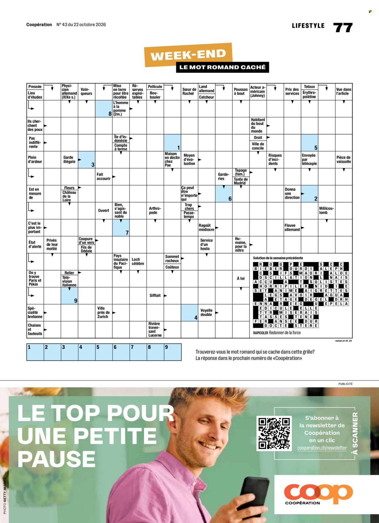 Catalogue Coop - 22.10.2026 - 28.10.2026. Page 77