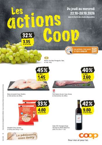 Catalogue Coop - 22.10.2026 - 28.10.2026.