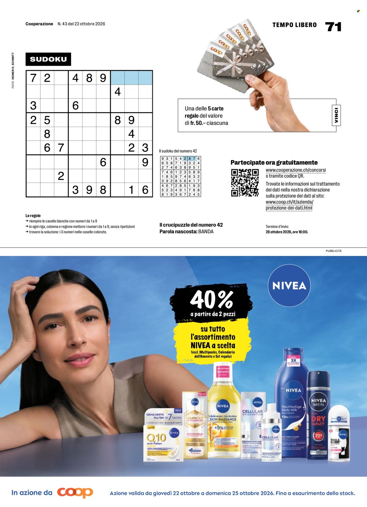 Catalogue Coop - 22.10.2026 - 28.10.2026. Page 71
