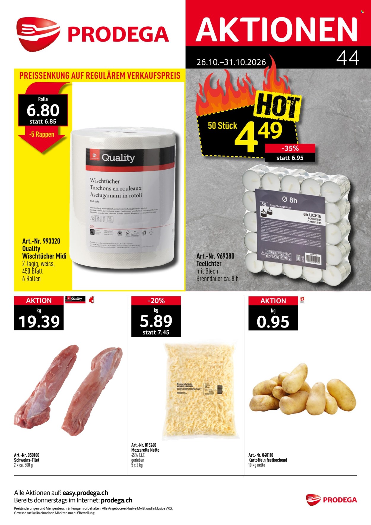 Catalogue Prodega - 26.10.2026 - 31.10.2026. Page 1