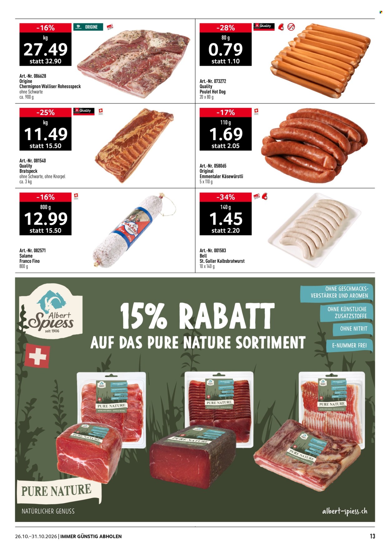 Catalogue Prodega - 26.10.2026 - 31.10.2026. Page 13