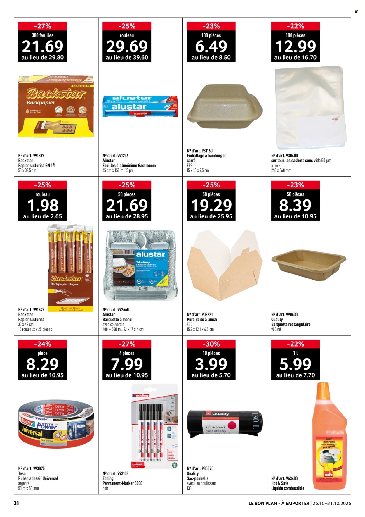 Catalogue Prodega - 26.10.2026 - 31.10.2026. Page 38