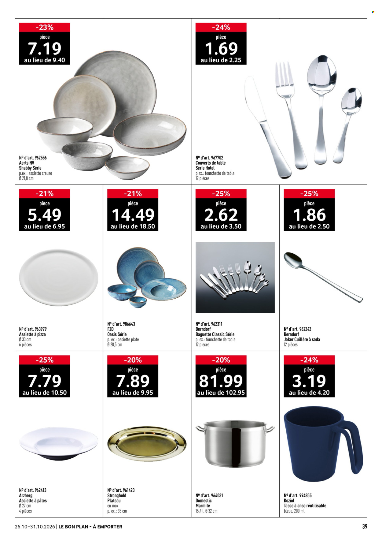 Catalogue Prodega - 26.10.2026 - 31.10.2026. Page 39