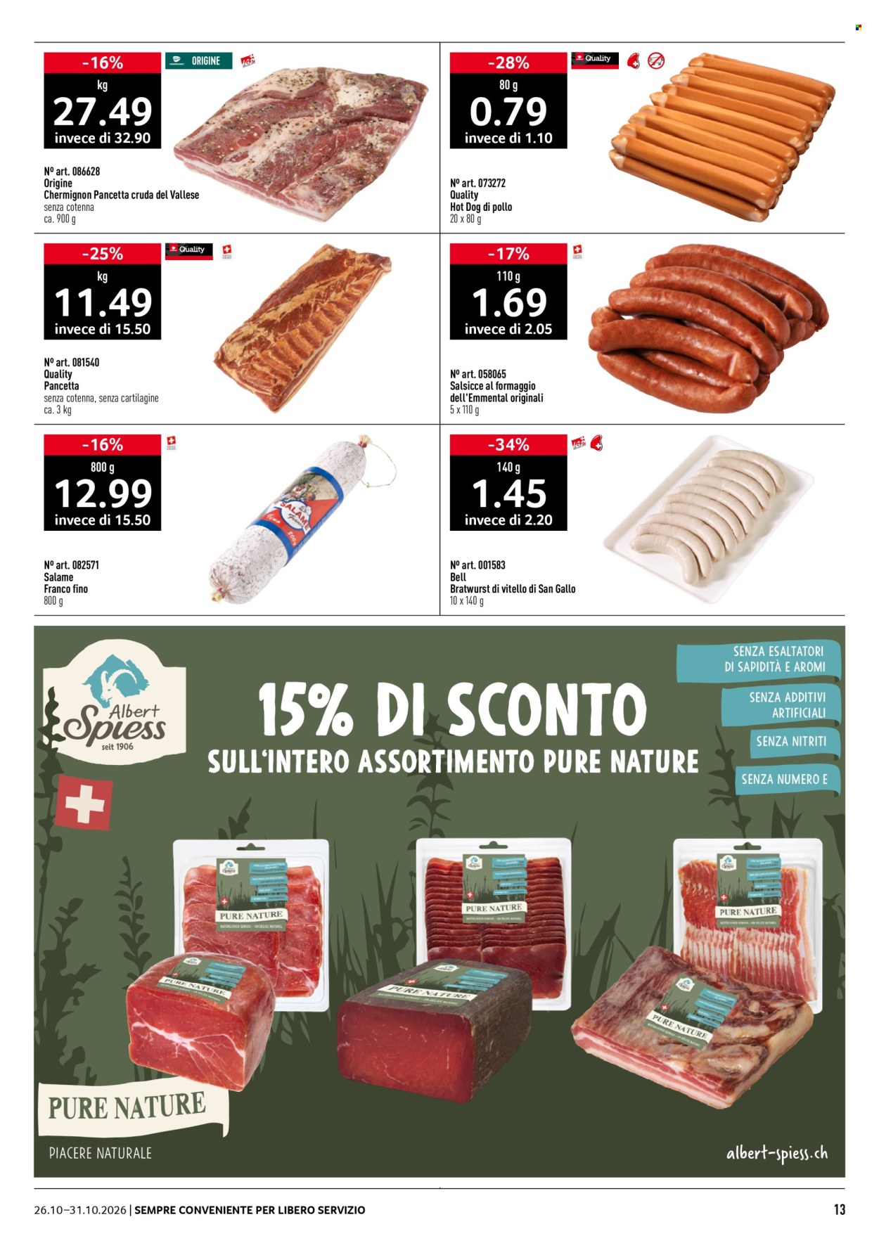 Catalogue Prodega - 26.10.2026 - 31.10.2026. Page 13