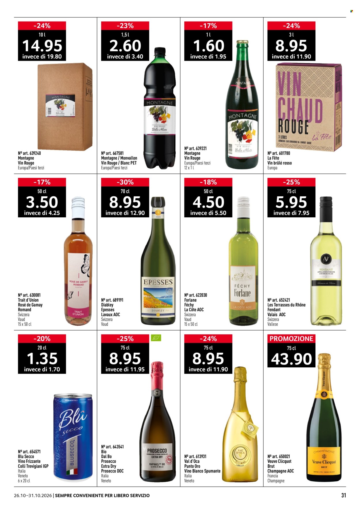 Catalogue Prodega - 26.10.2026 - 31.10.2026. Page 31