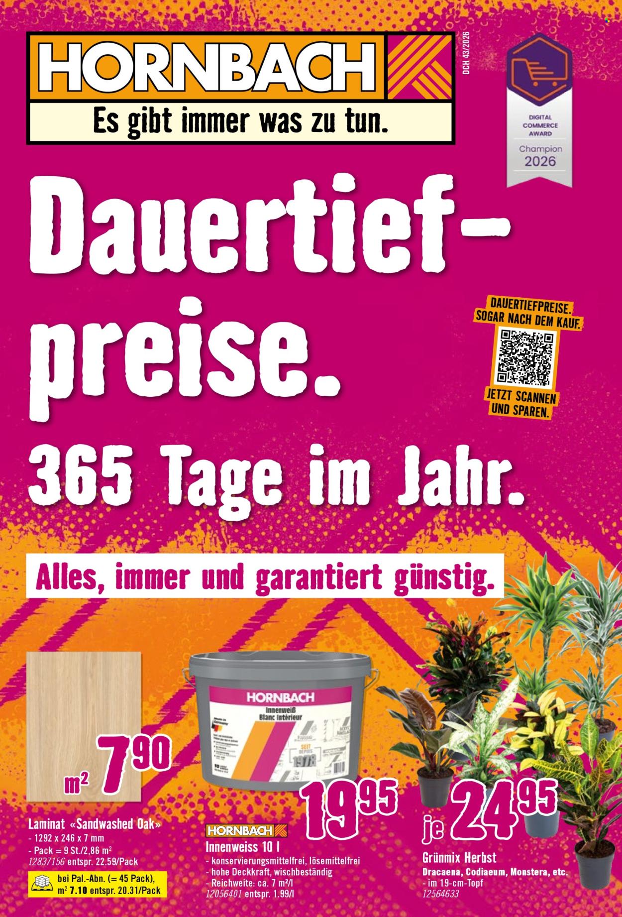 Catalogue Hornbach. Page 1