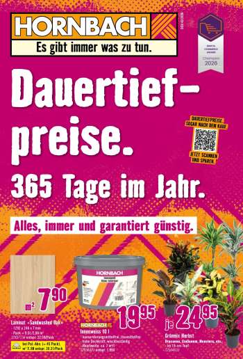 Catalogue Hornbach.