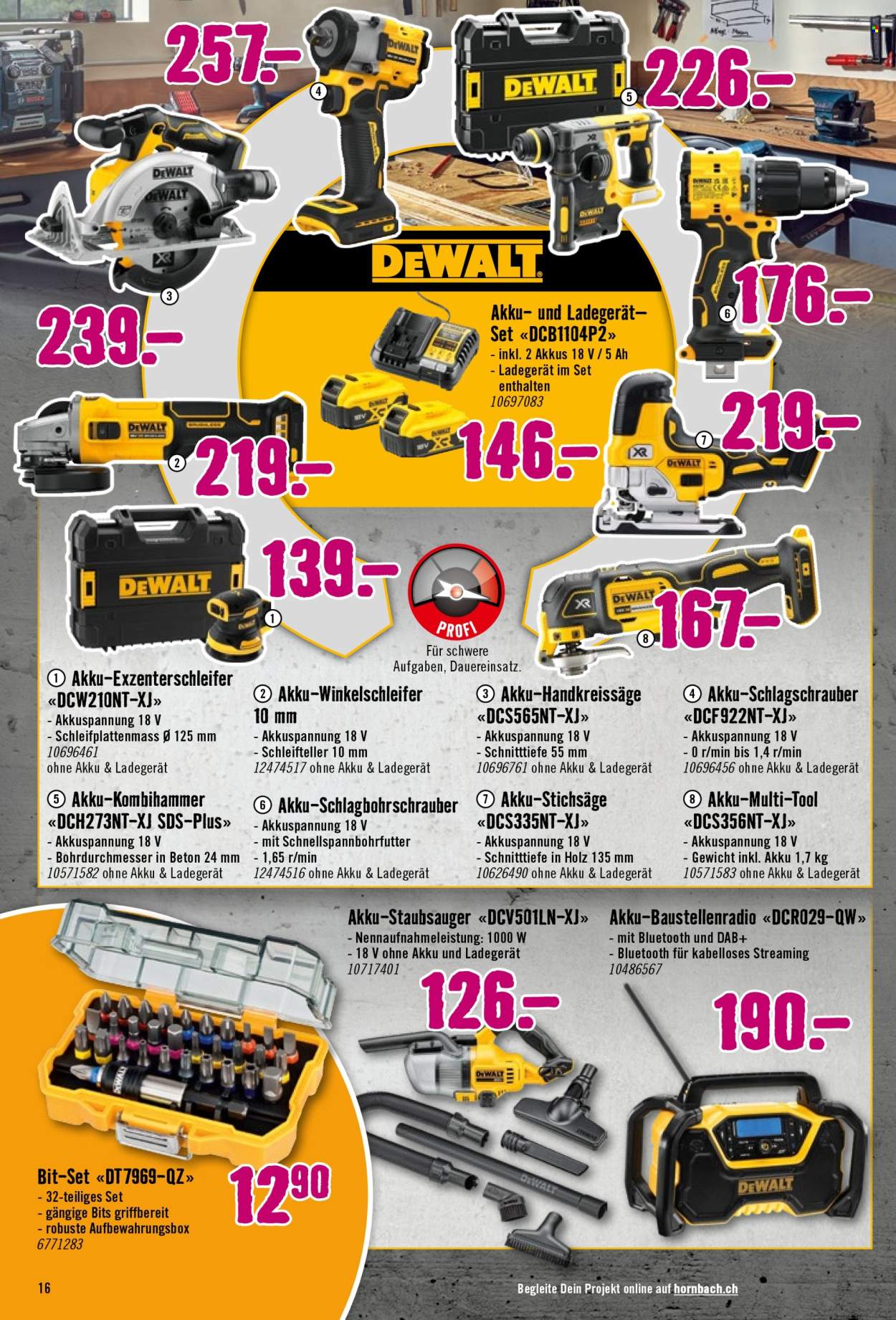 Catalogue Hornbach. Page 16
