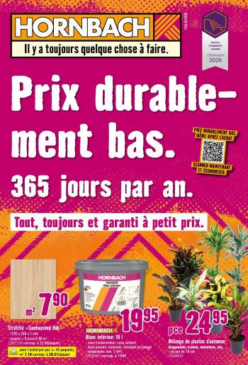 Catalogue Hornbach.