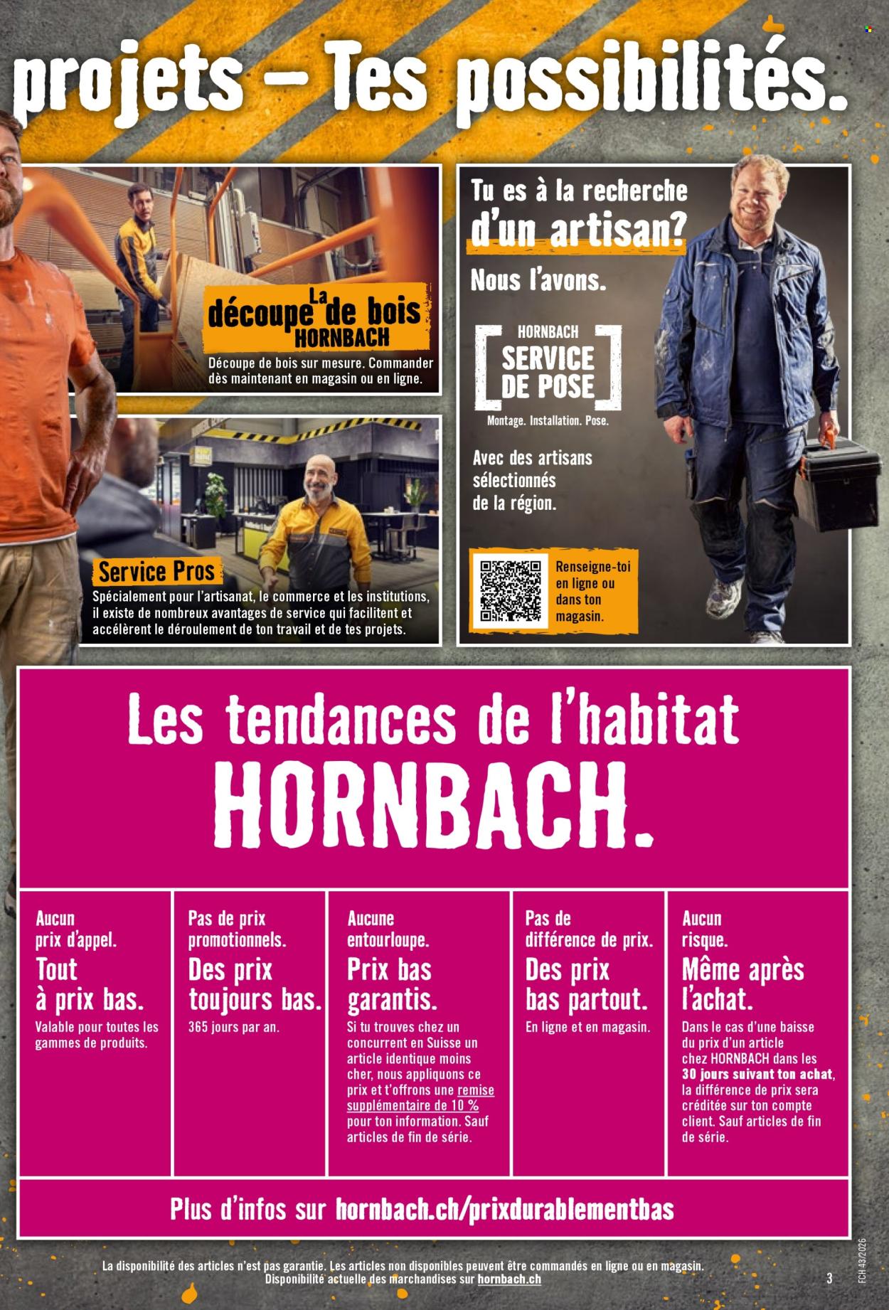 Catalogue Hornbach. Page 3