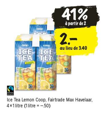 Ice Tea Lemon Coop