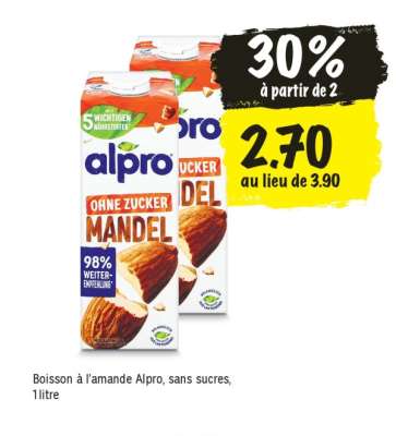 Boisson à l'amande Alpro