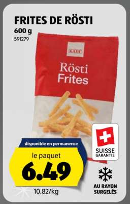 FRITES DE RÖSTI