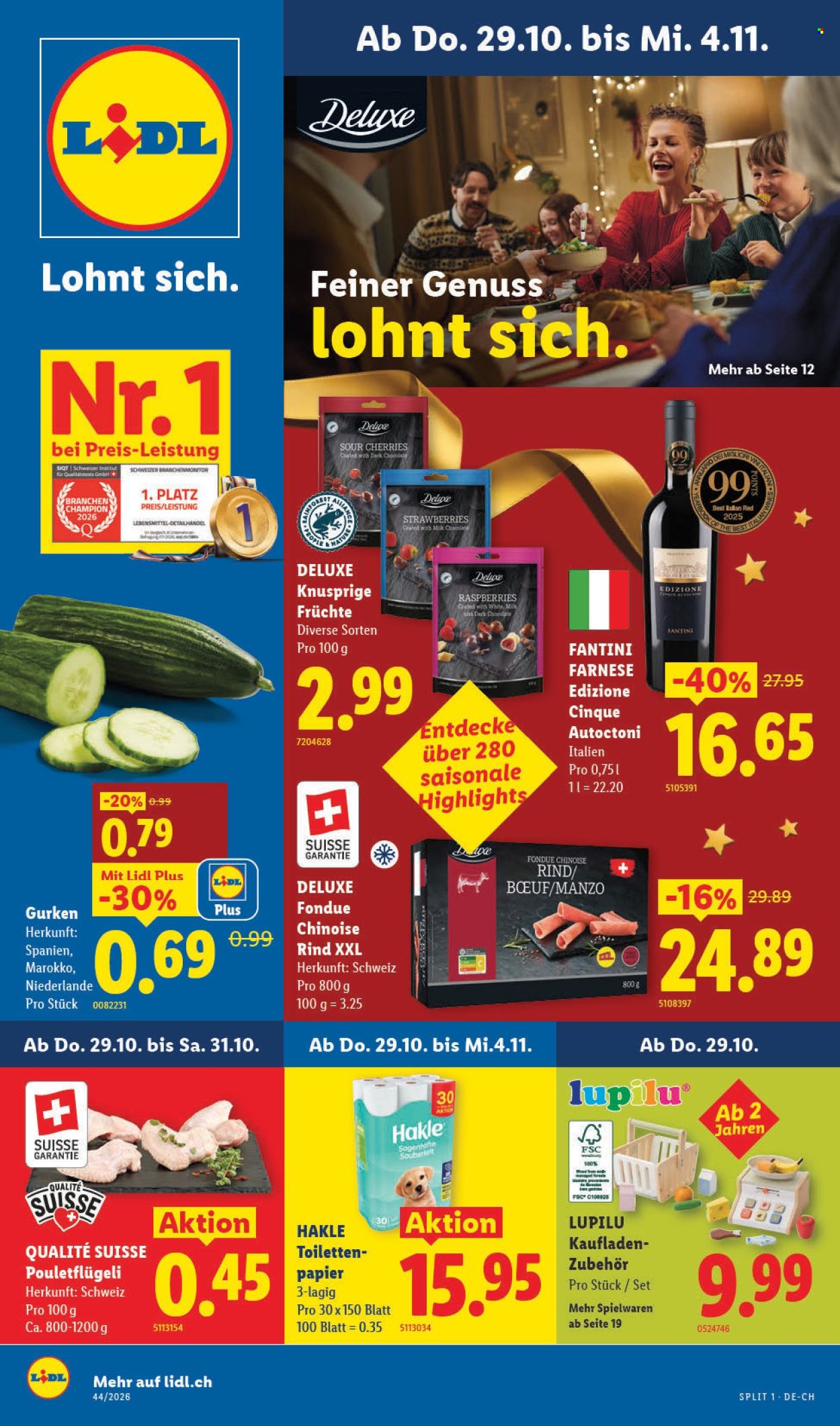 Catalogue Lidl - 29.10.2026 - 4.11.2026. Page 1