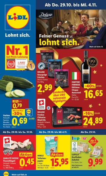 Catalogue Lidl - 29.10.2026 - 4.11.2026.