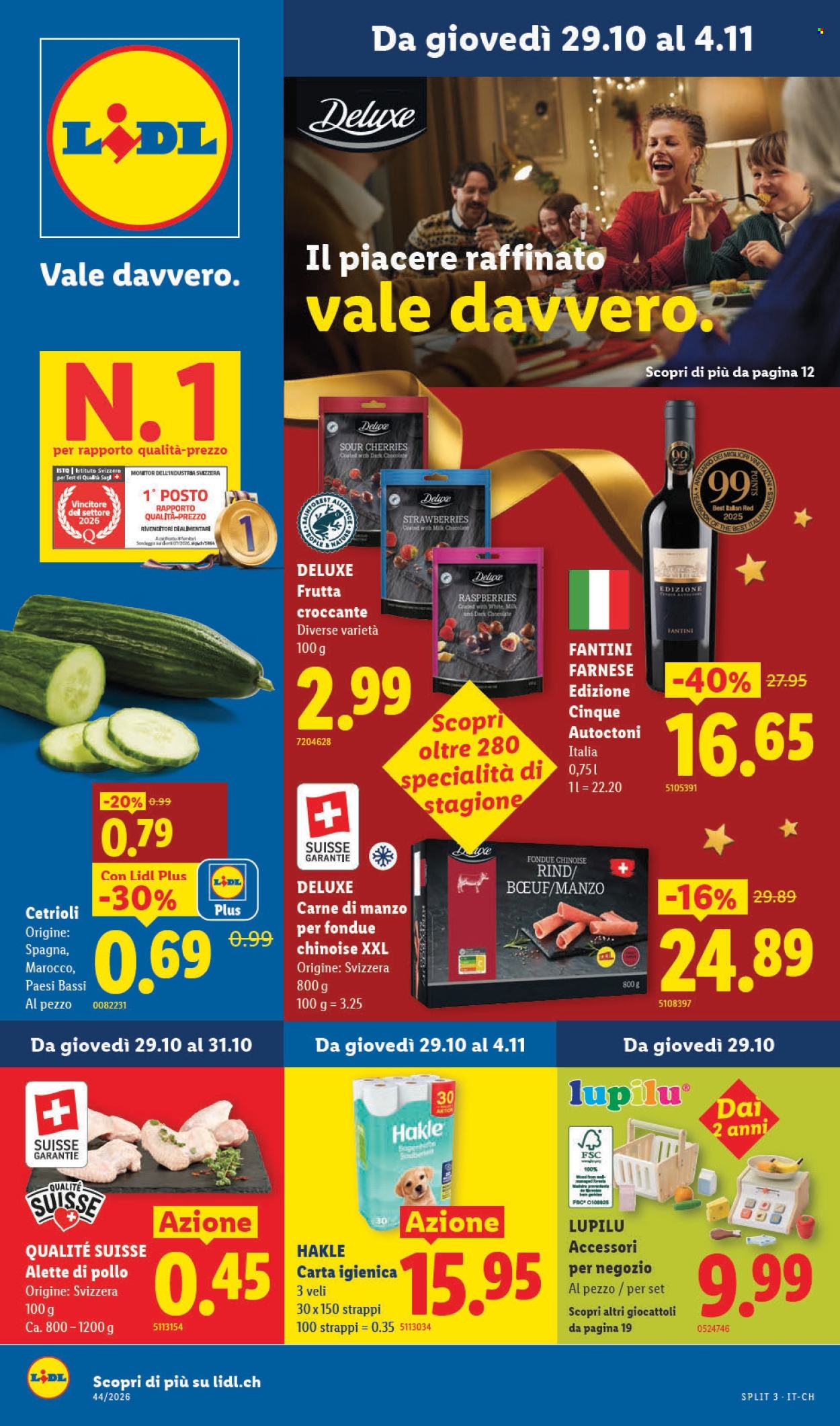 Catalogue Lidl - 29.10.2026 - 4.11.2026. Page 1