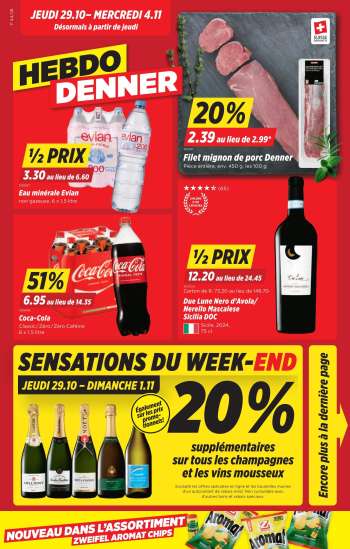 Catalogue Denner - 29.10.2026 - 4.11.2026.