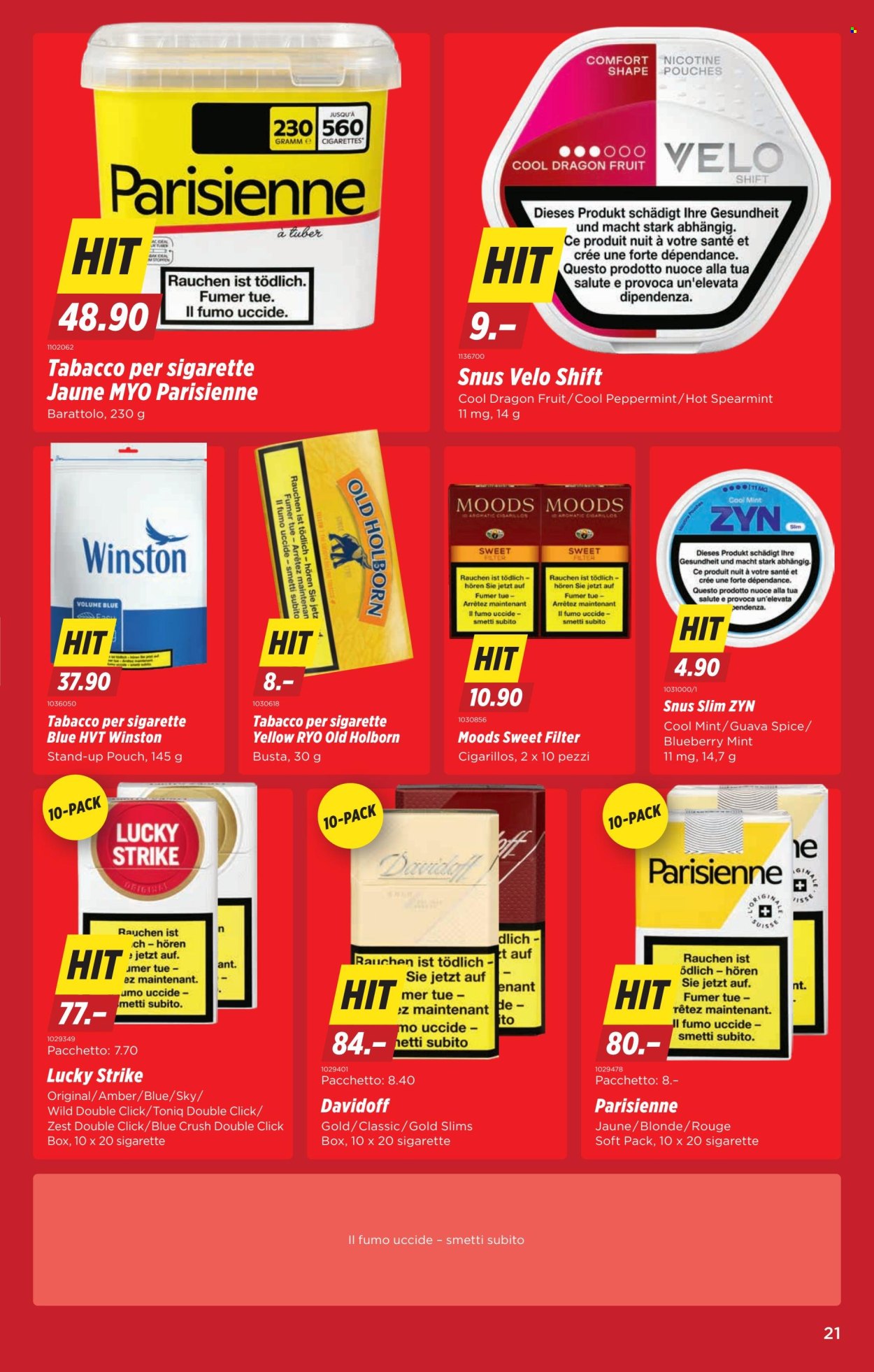 Catalogue Denner - 29.10.2026 - 4.11.2026. Page 21