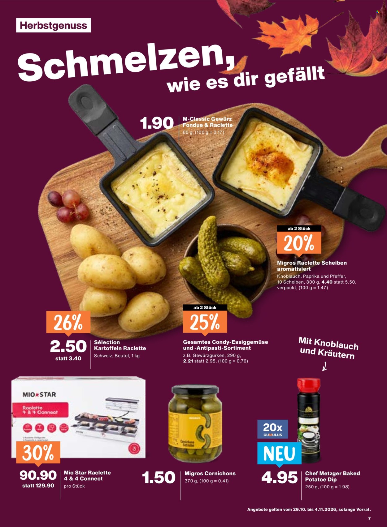 Catalogue Migros - 29.10.2026 - 4.11.2026. Page 7