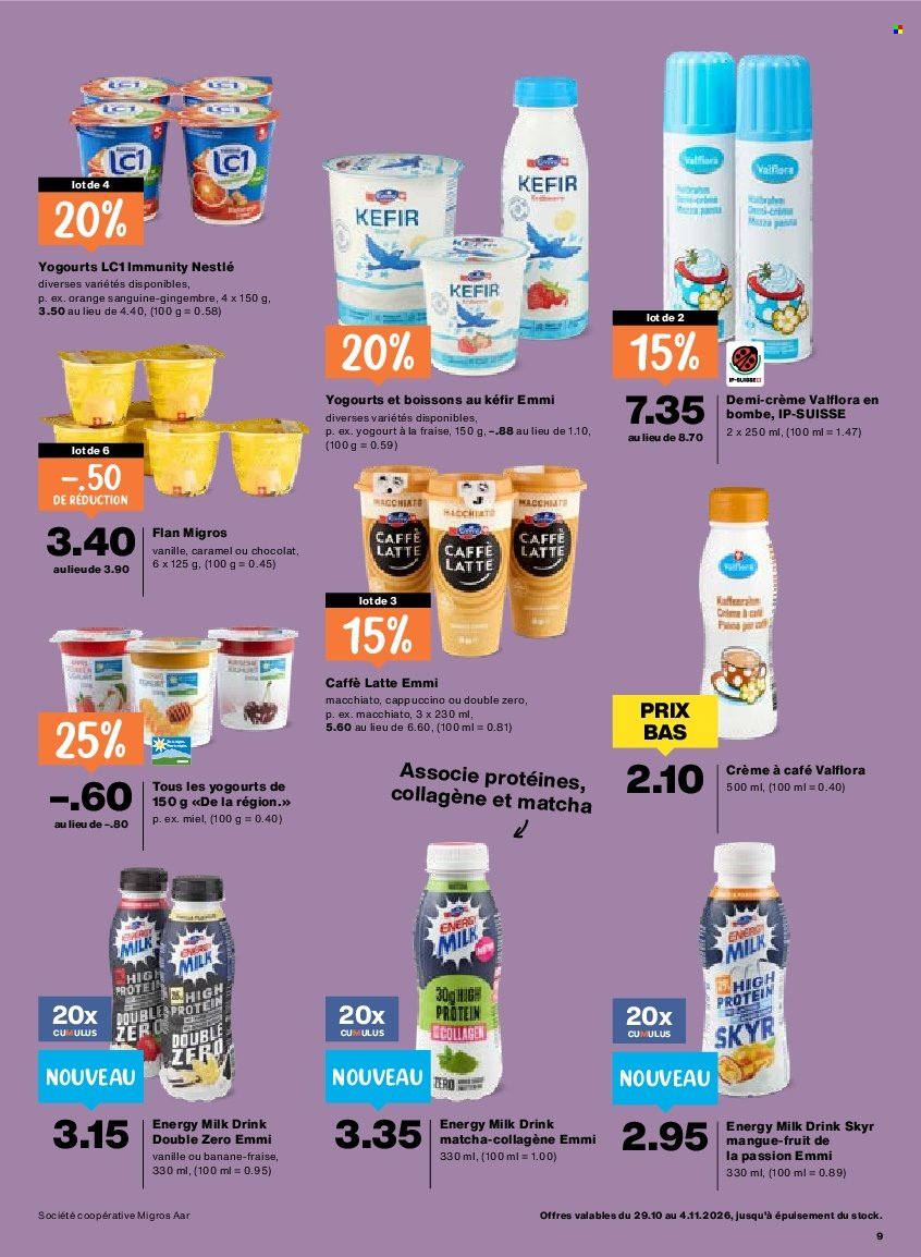 Catalogue Migros - 29.10.2026 - 4.11.2026. Page 9
