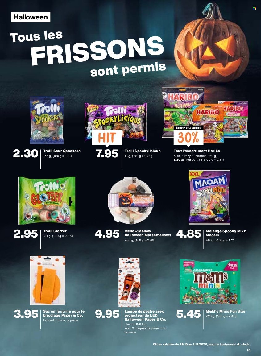 Catalogue Migros - 29.10.2026 - 4.11.2026. Page 13