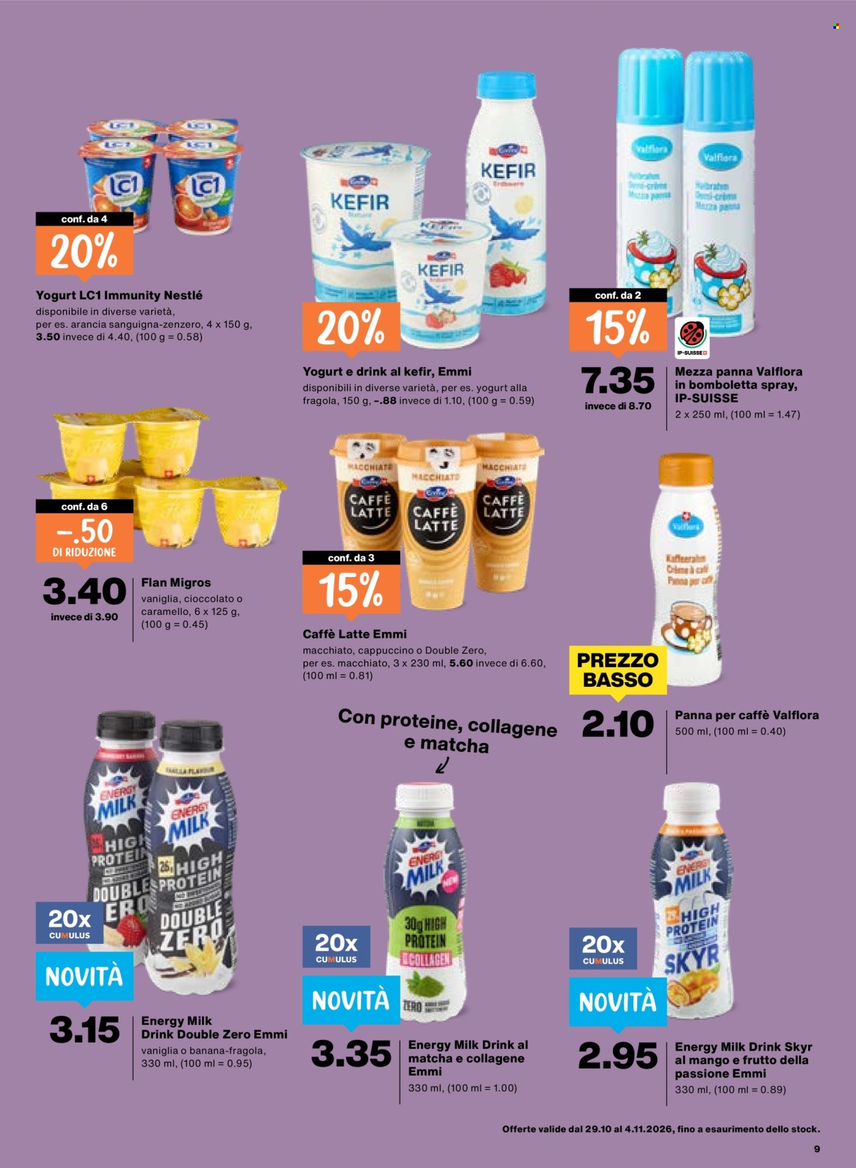 Catalogue Migros - 29.10.2026 - 4.11.2026. Page 9