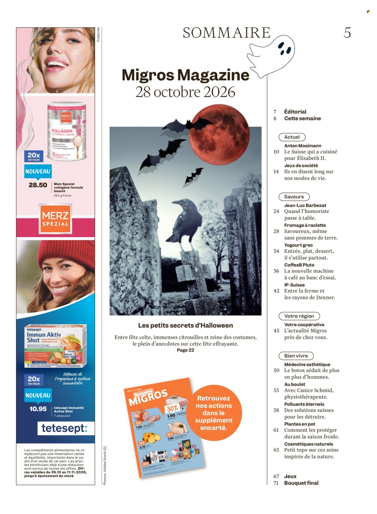 Catalogue Migros - 28.10.2026 - 4.11.2026. Page 5