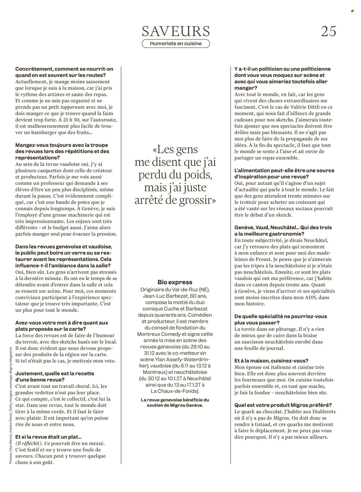Catalogue Migros - 28.10.2026 - 4.11.2026. Page 25