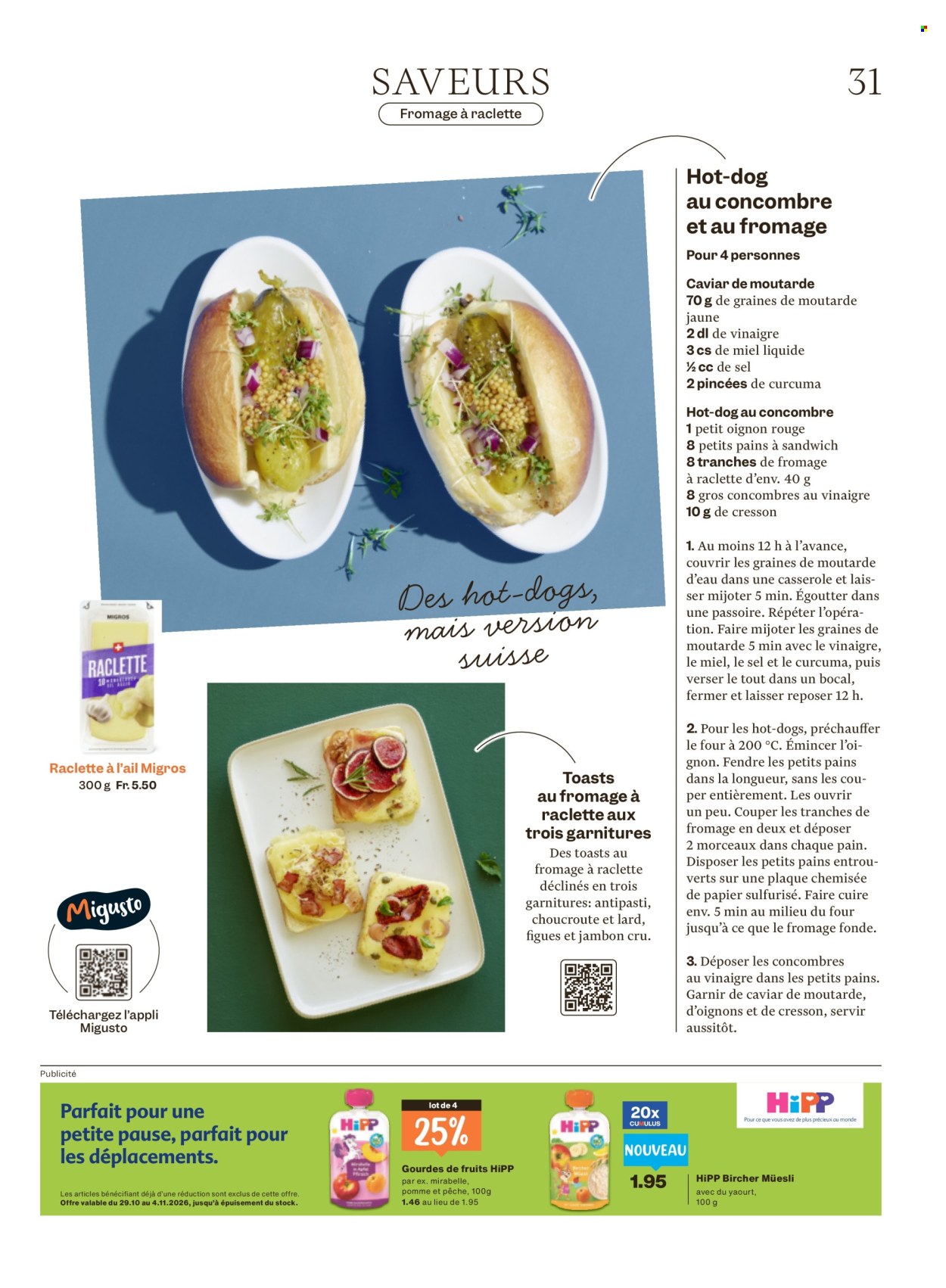 Catalogue Migros - 28.10.2026 - 4.11.2026. Page 31