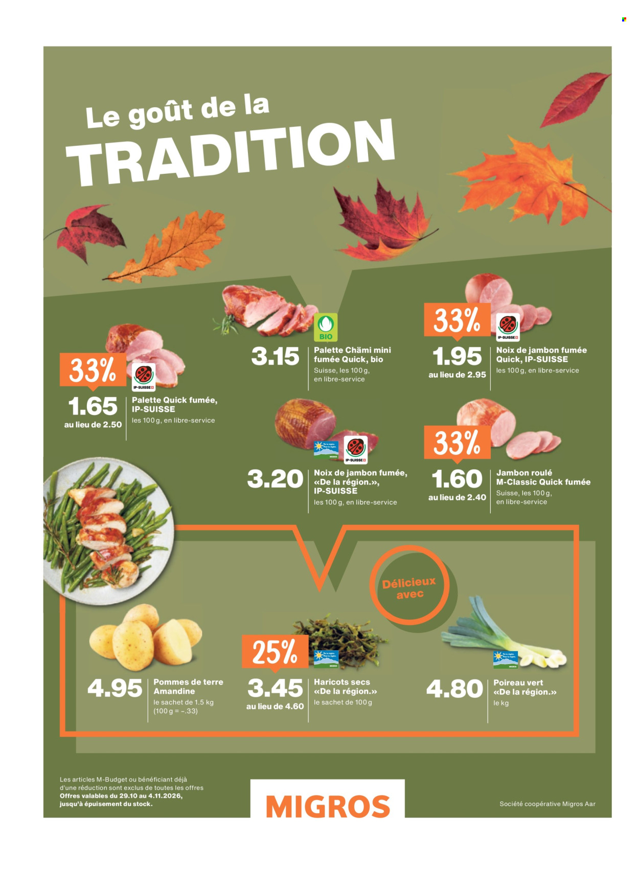 Catalogue Migros - 28.10.2026 - 4.11.2026. Page 46