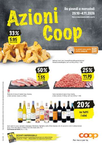 Catalogue Coop - 29.10.2026 - 4.11.2026.